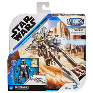 Set figura The Mandalorian Baby Yoda The Child + Speeder Bike Star Wars Mission Fleet