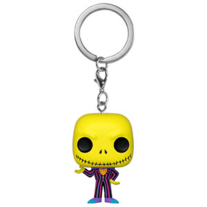Llavero Funko Pocket POP Disney Pesadilla Antes de Navidad Jack Blacklight