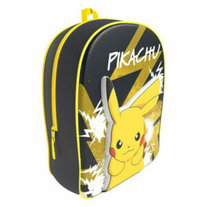 Mochila Eva Pikachu Pokemon 30cm