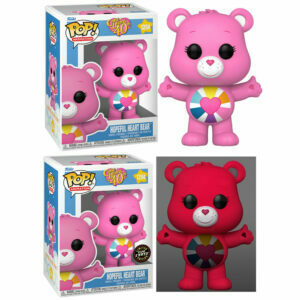 Funko POP Care Bears 40th Hopeful Heart Bear - Hopeful Heart Bear Glow Chase